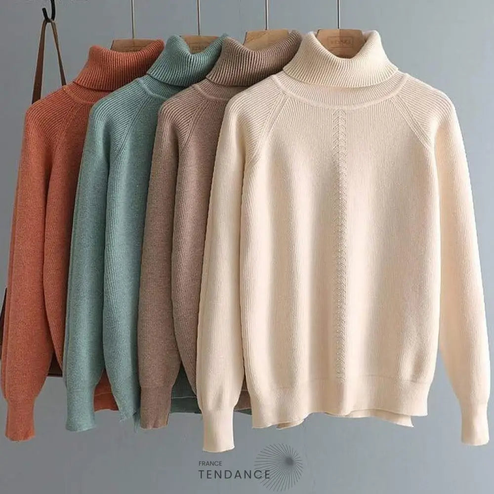 Hoodie Loose Turtleneck | France-Tendance