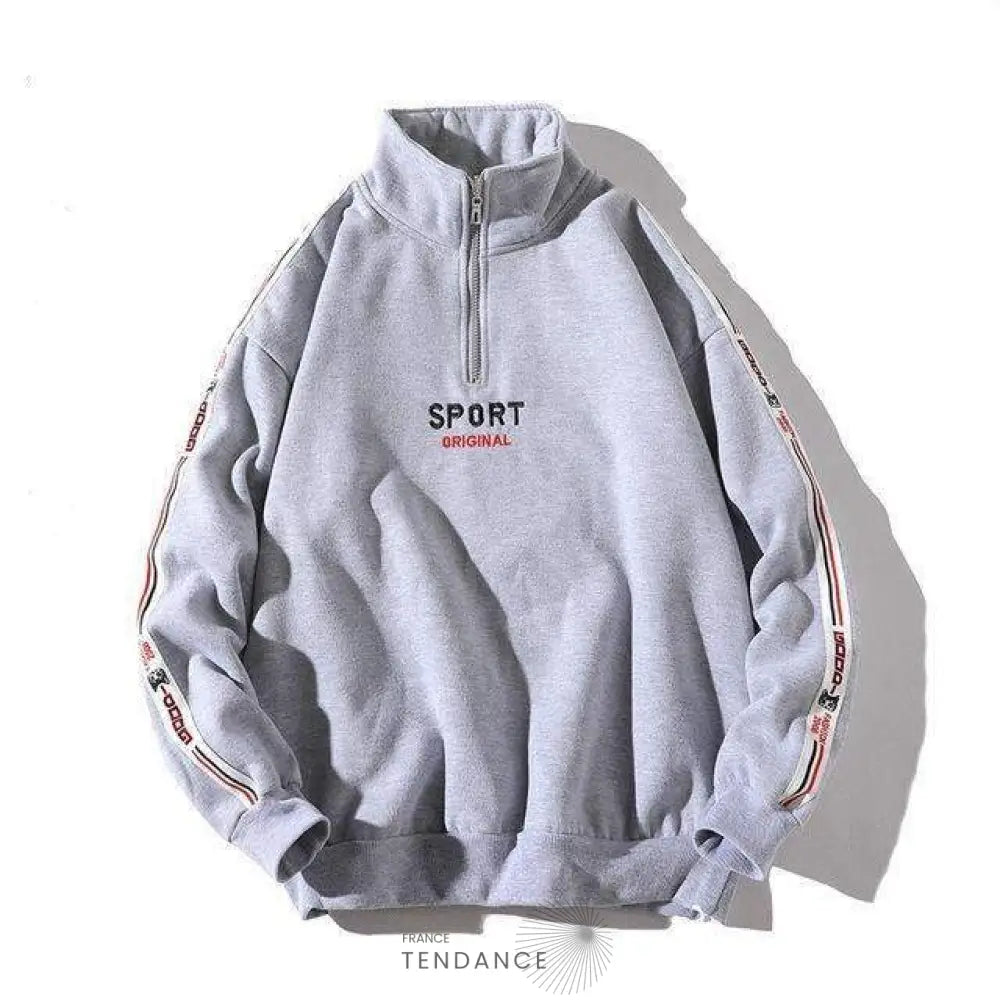 Hoodie Zippé Sport | France-Tendance