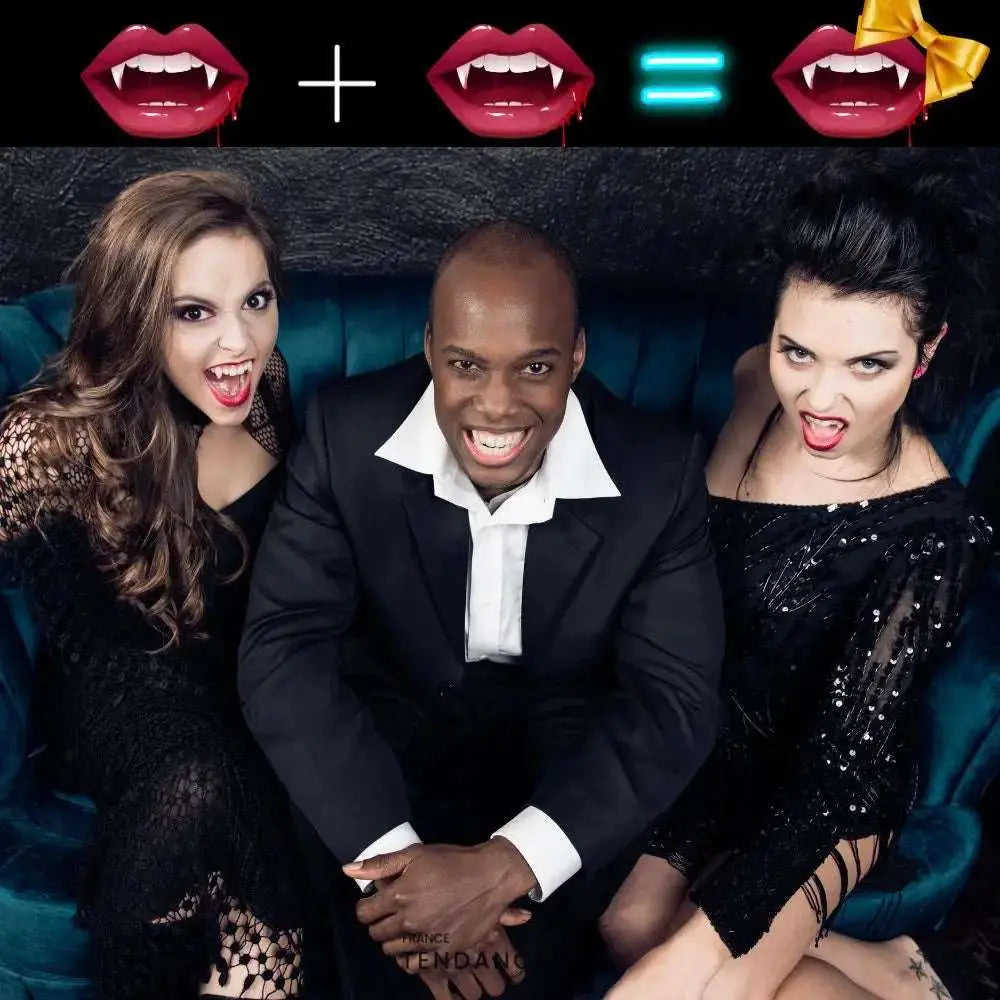 Magic Draculas | Dents De Vampire Rétractables Trio (2 Achetés + 1 Offert)