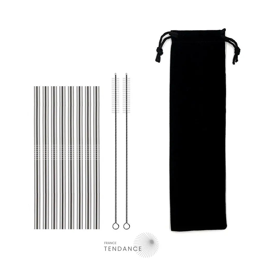 Pailles En Acier Inoxydable | France-Tendance