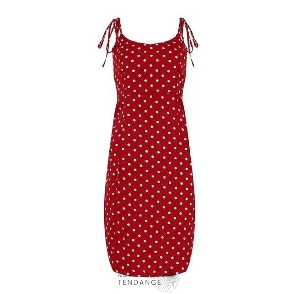 Robe Casual à Pois | France-Tendance