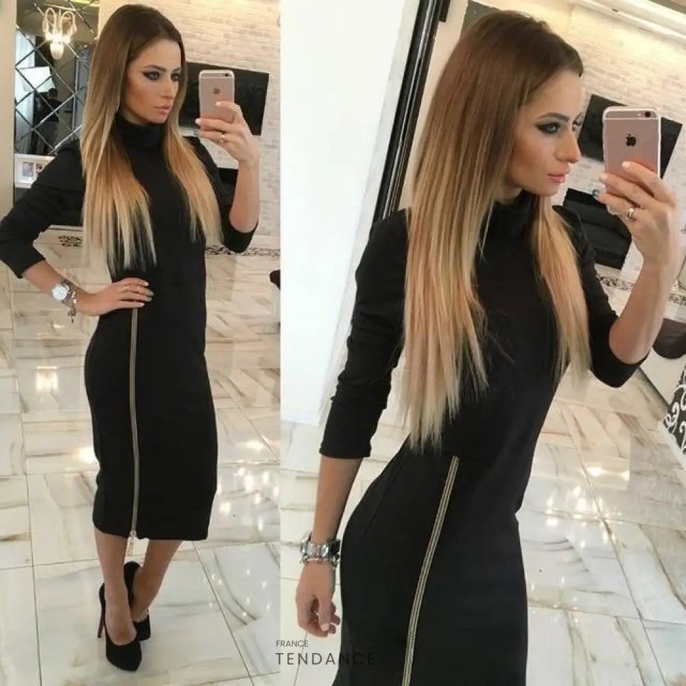 Robe Zippée Sara | France-Tendance