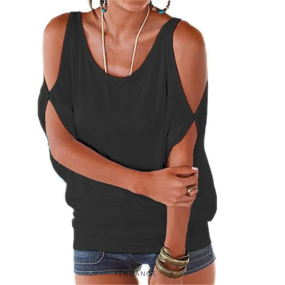 T-shirt Dos Effet Goutte D’eau | France-Tendance