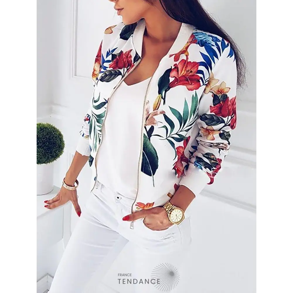 Veste Casual Flora | France-Tendance