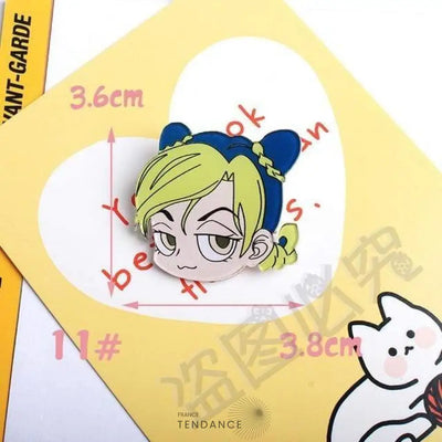 Badge Pin’s Jojo Bizarre Adventure | France-Tendance