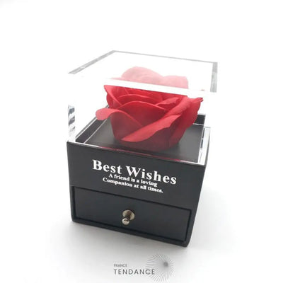 Boîte à Bijoux Rose Eternelle | France-Tendance