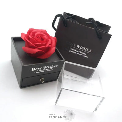 Boîte à Bijoux Rose Eternelle | France-Tendance