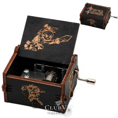 Boîtes à Musique En Bois Naturel | Cinéma Mangas Jeux Vidéos