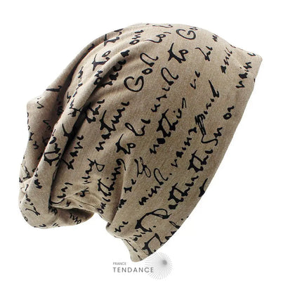 Bonnet Long graffiti Unisexe | France-Tendance