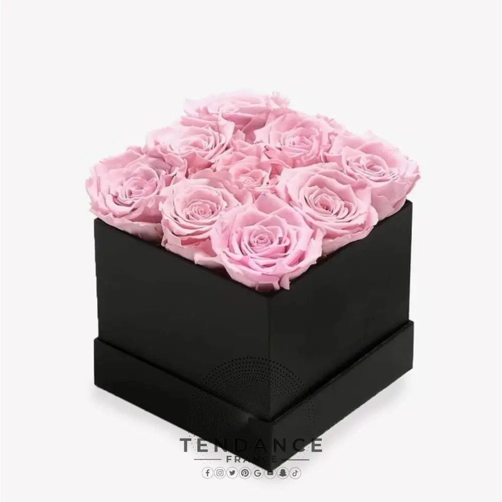 Bouquet 9 Roses éternelles | France-Tendance