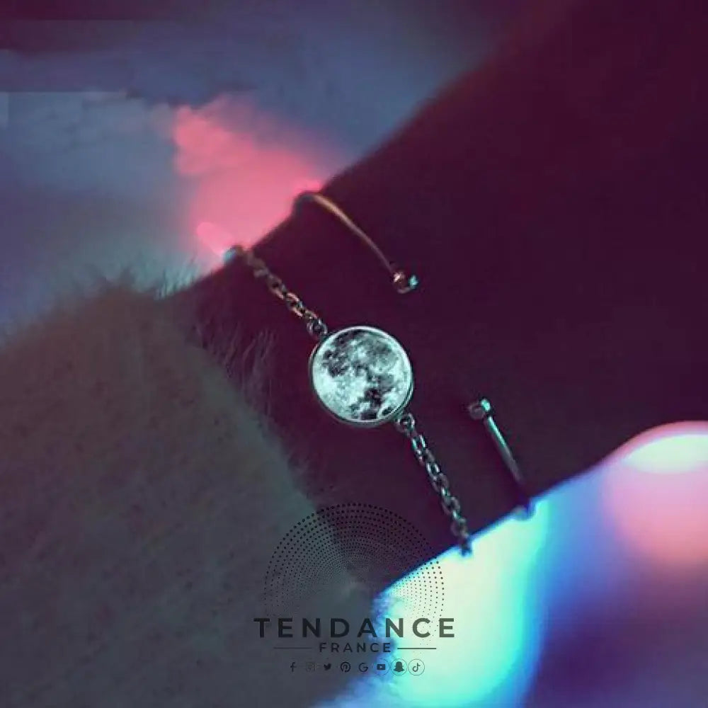 Bracelet Lune Blanche (lumineux) | France-Tendance
