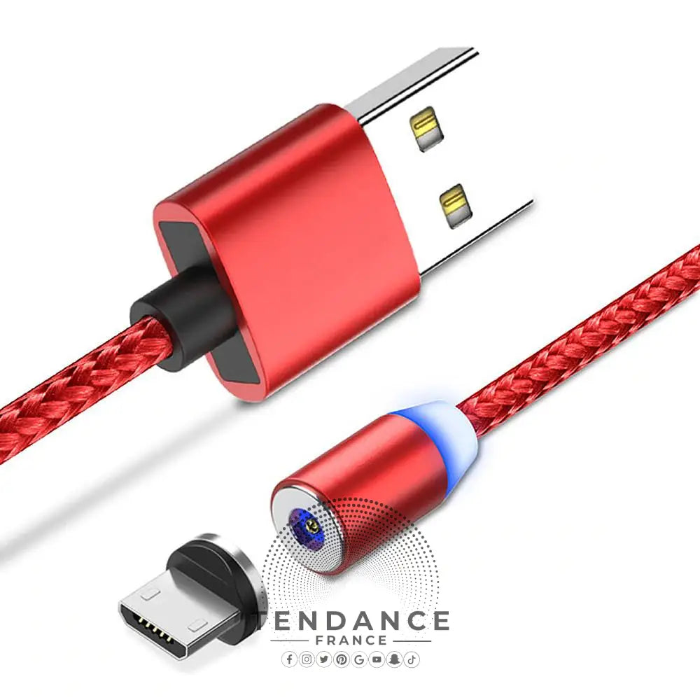 Câble De Charge Usb Magnétique | France-Tendance