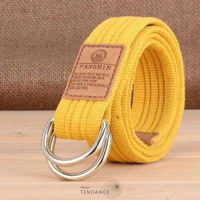 Ceinture Wei | Look Casual Décontracté Jaune / 120CM CEINTURE FEMME