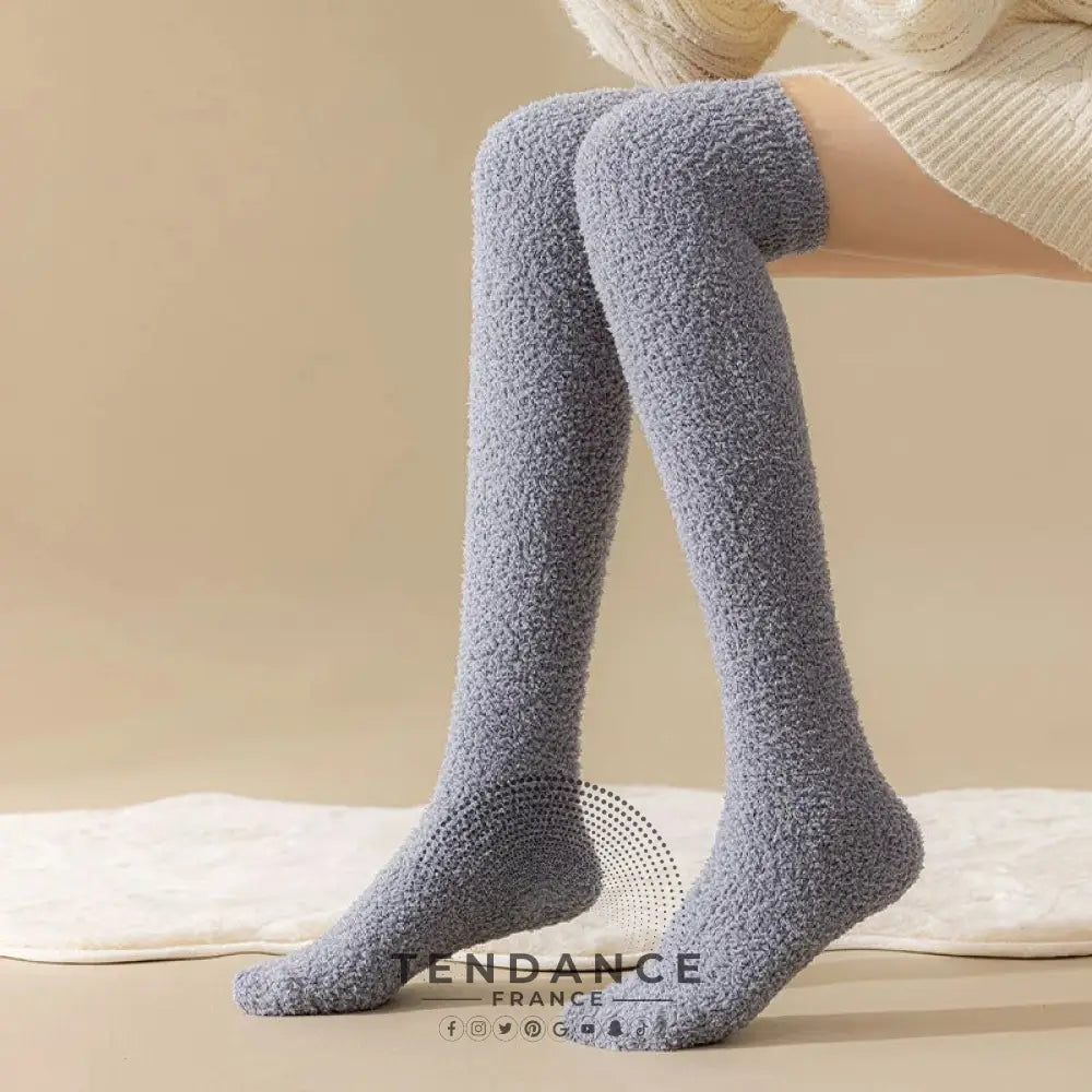 Chaussettes Montantes Chaudes & Sexy En Éponge Chaussettes-Femme