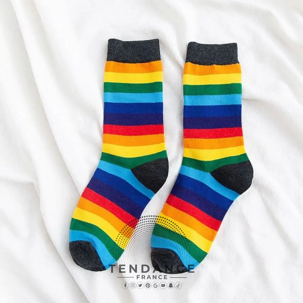 Chaussettes Rainbow | France-Tendance