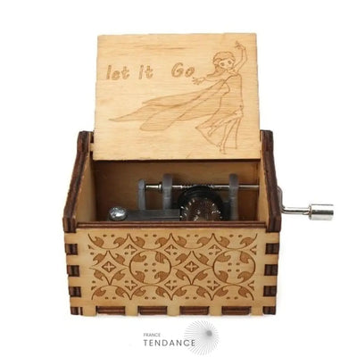 Coffre à Musique En Bois Naturel | France-Tendance