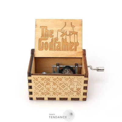 Coffre à Musique En Bois Naturel | France-Tendance