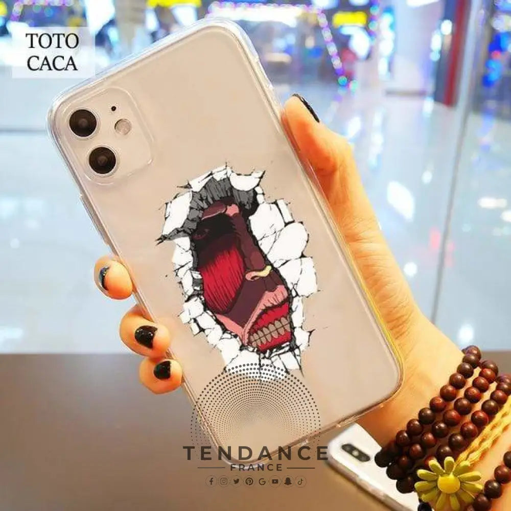 Coque Iphone Attaque Des Titans | France-Tendance