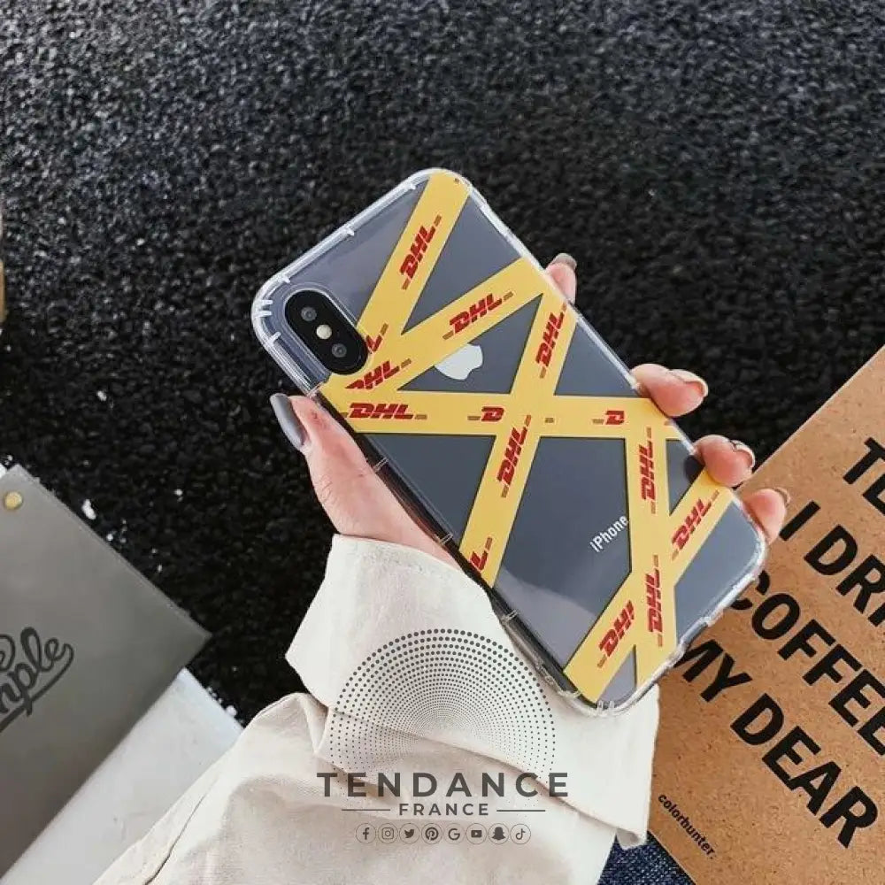 Coque Iphone Dhl x Rubber™ | France-Tendance