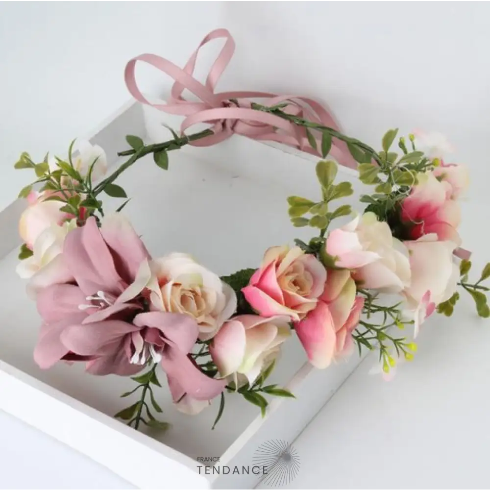 Couronne De Fleurs Mariée | France-Tendance