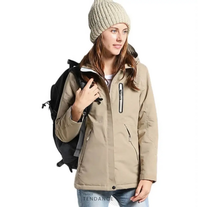 Doudoune Chauffante Unie Avec Manches | Iwarm+™ |