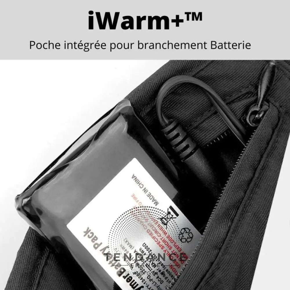 Gants électriques Chauffants Iwarm+™ | Double Batterie