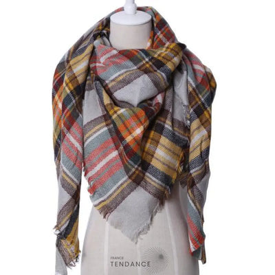 Grande écharpe Jacary à Motifs | France-Tendance