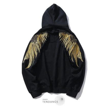Hoodie Eagle B&w™ | France-Tendance