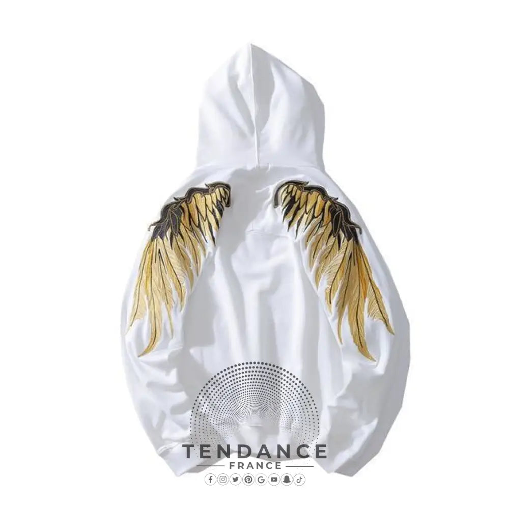 Hoodie Eagle B&w™ | France-Tendance