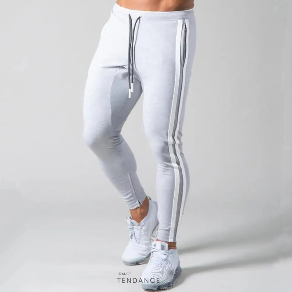 Jogging Slim à Bandes | France-Tendance