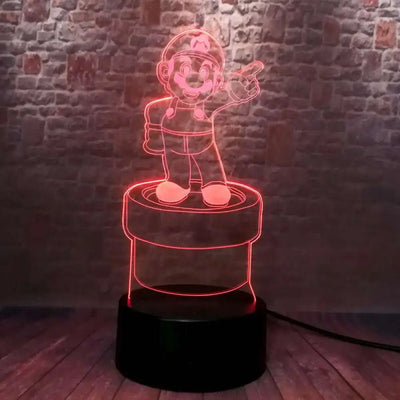 Lampe 3d Mario / Kart | France-Tendance
