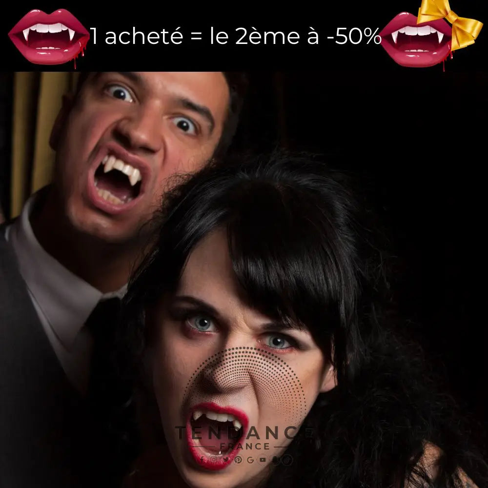Magic Draculas | Dents De Vampire Rétractables Duo (Le 2Ème À -50%)