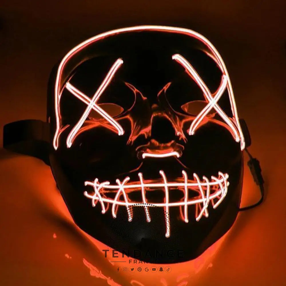 Masque Led Halloween | La Purge - American Nightmare |