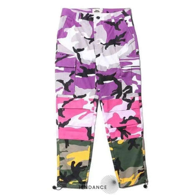 Pantalon Camo Patchwork | France-Tendance