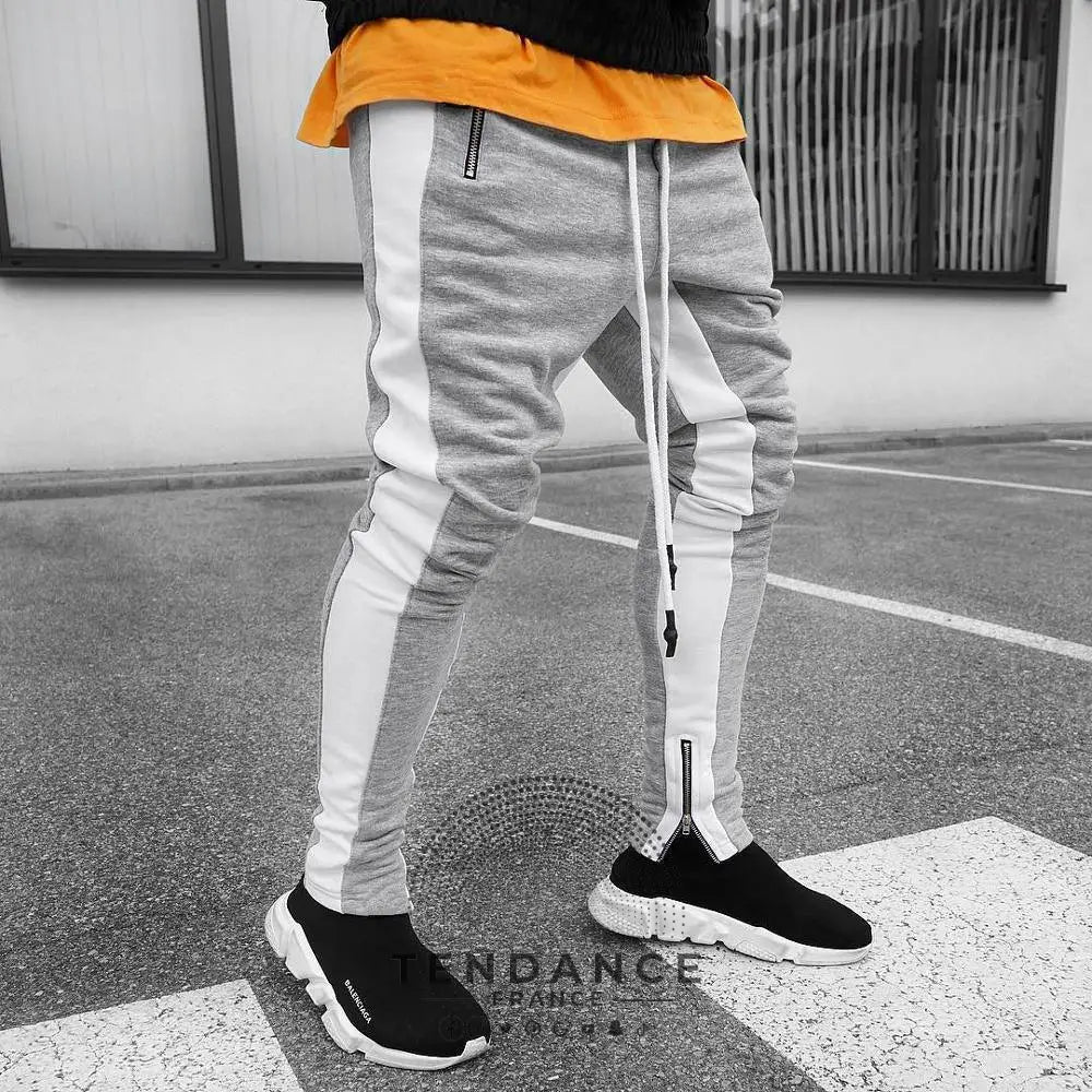 Pantalon De Jogging Zippé | France-Tendance