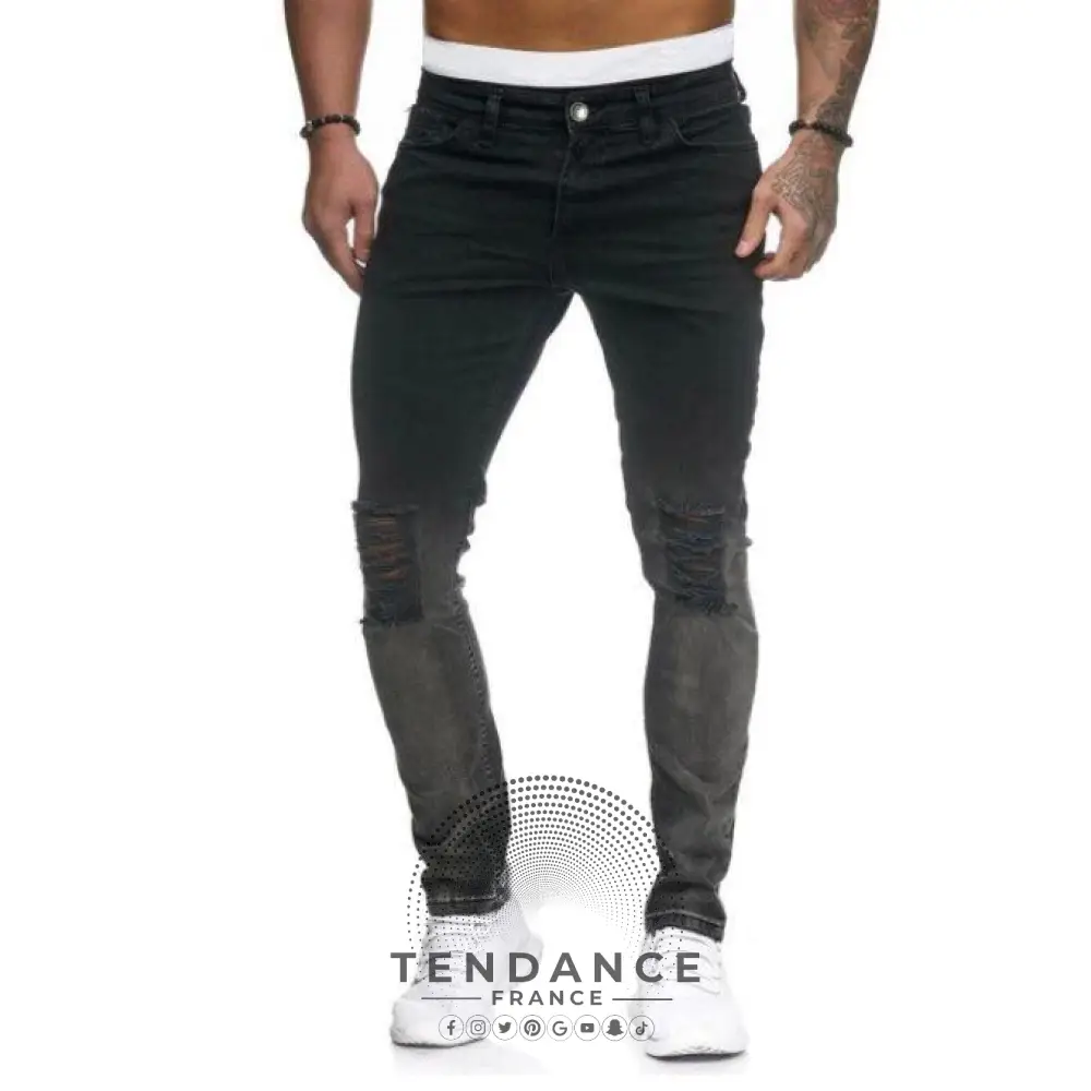 Pantalon Slim Destroy | France-Tendance