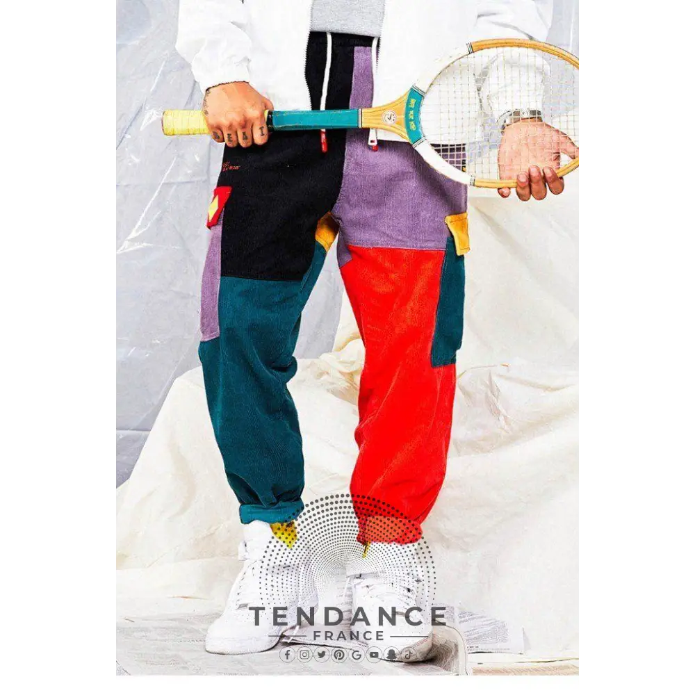 Pantalon En Velours Côtelé Vintage | France-Tendance