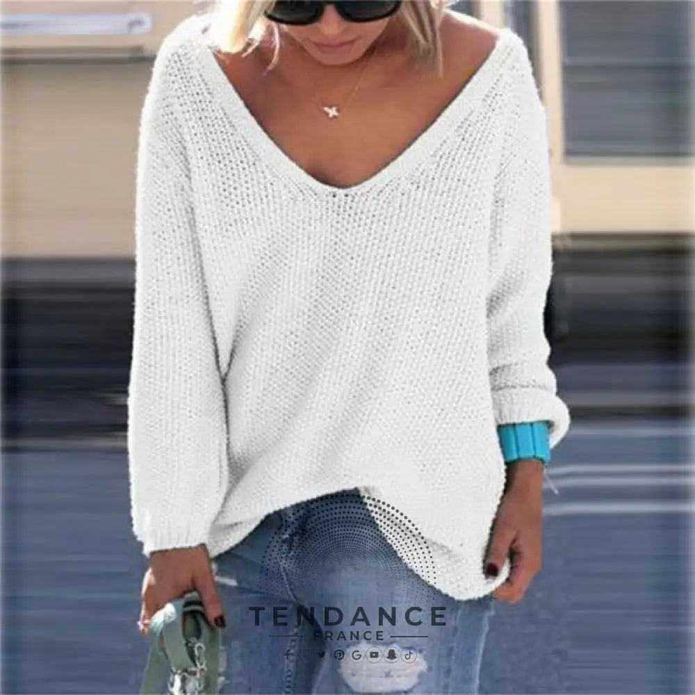 Pullover Classique Style Poncho | France-Tendance