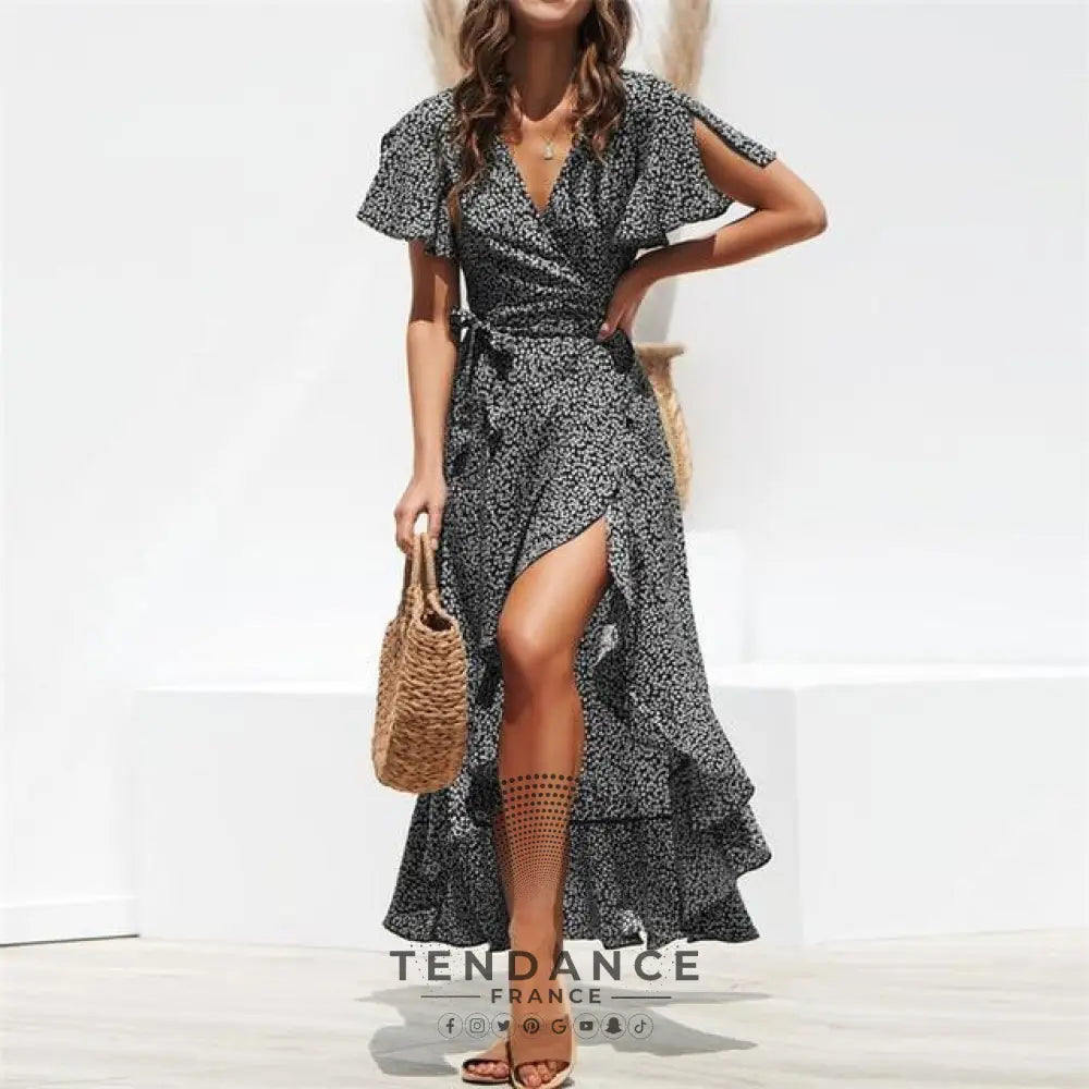 Robe Longue Imprimée | France-Tendance