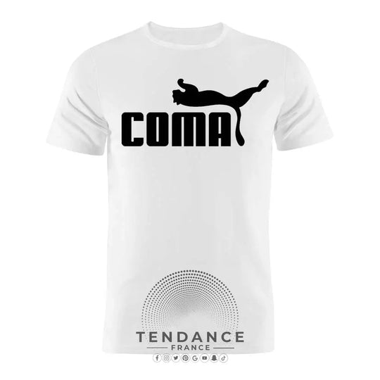 T-shirt Coma | Parodie Puma | France-Tendance