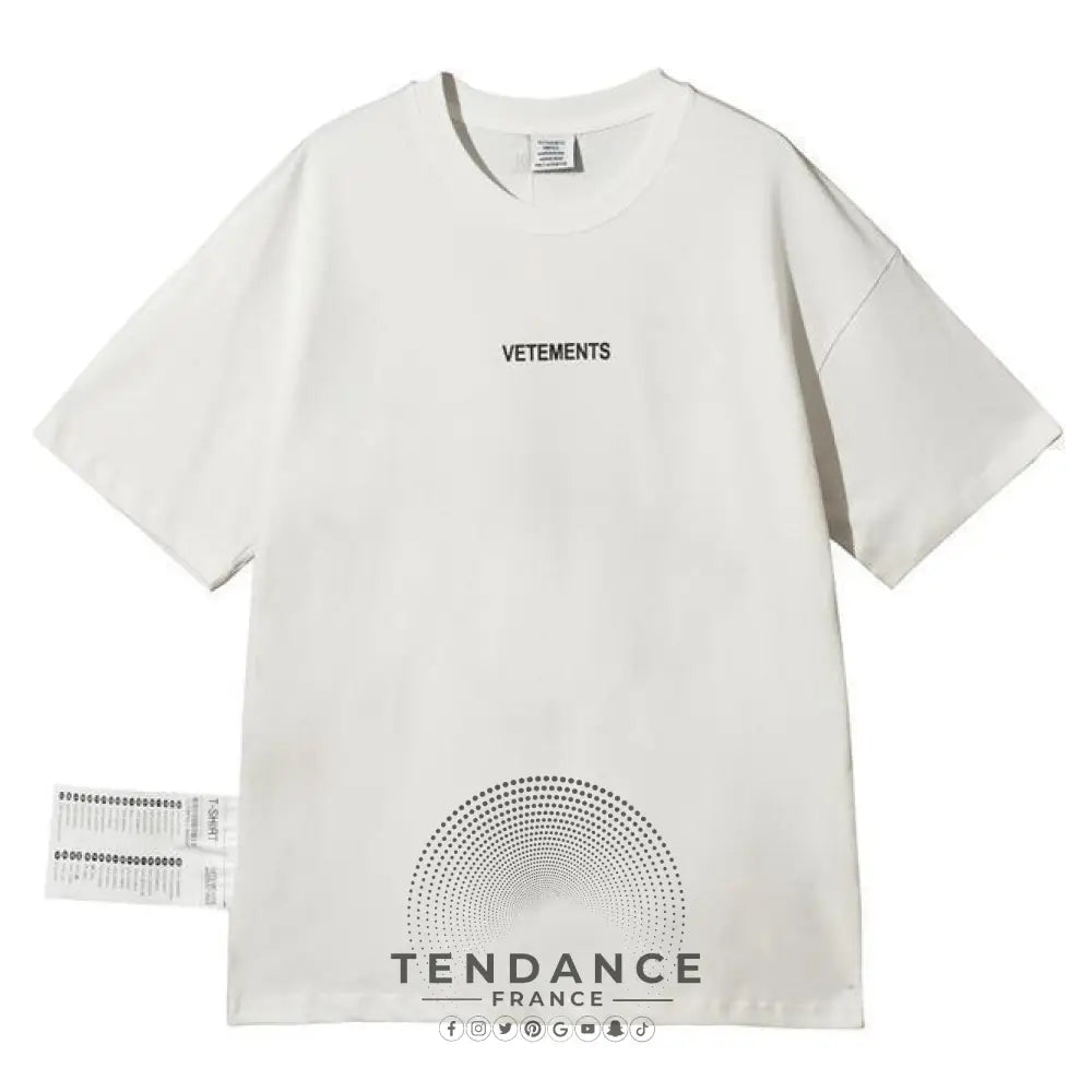 T-shirt Vetements™ | France-Tendance