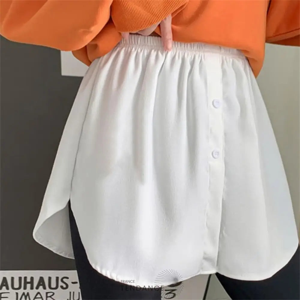 SKIRV™ | Jupe Bas-de-Chemise Tendance Outfit |