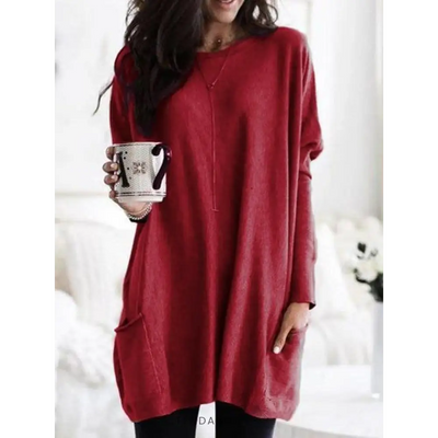 Sweat Ample Avec Poches | France-Tendance