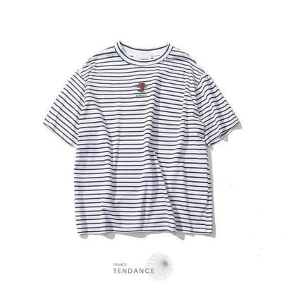 T-shirt Brodé Rosa | France-Tendance