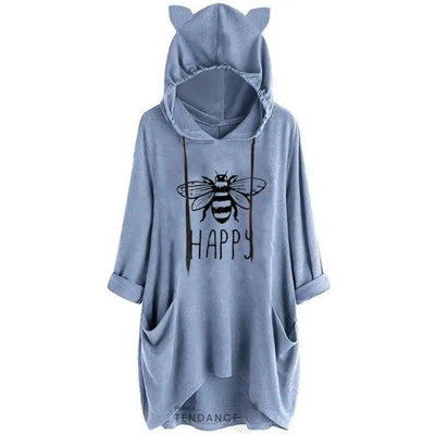 T-shirt Loose à Capuches | France-Tendance