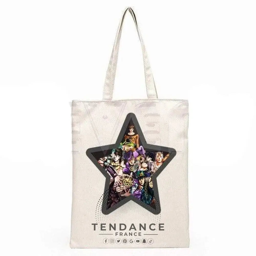 Tote Bag Jojo Bizarre Adventure | France-Tendance