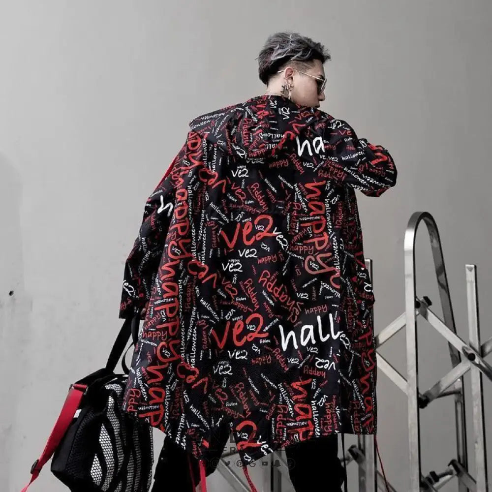Trench Red x Graffiti™ | France-Tendance