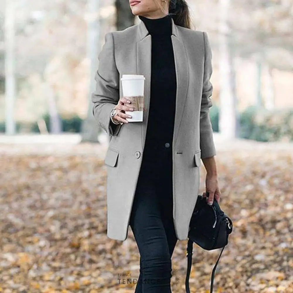 Veste Tiffany Col Mao | France-Tendance